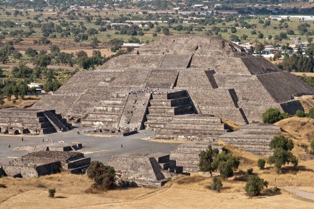 The Pyramid of Sun Mexico